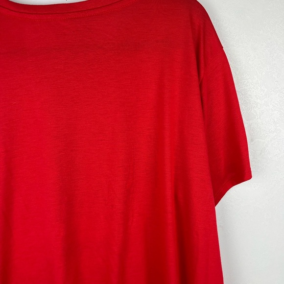 Coco-cola Womens Short Sleeve Graphic Tee Red White Size 1X - Picture 6 of 9
